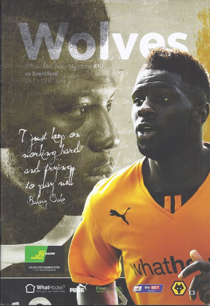 Wolverhampton Wanderers FC v Brentford FC